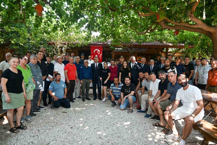 Vali Şahin: "olimpos Bölgesinde Yasadışı Hiçbir Faaliyete İzin Vermeyeceğiz"