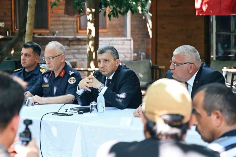 Vali Şahin: "olimpos Bölgesinde Yasadışı Hiçbir Faaliyete İzin Vermeyeceğiz"