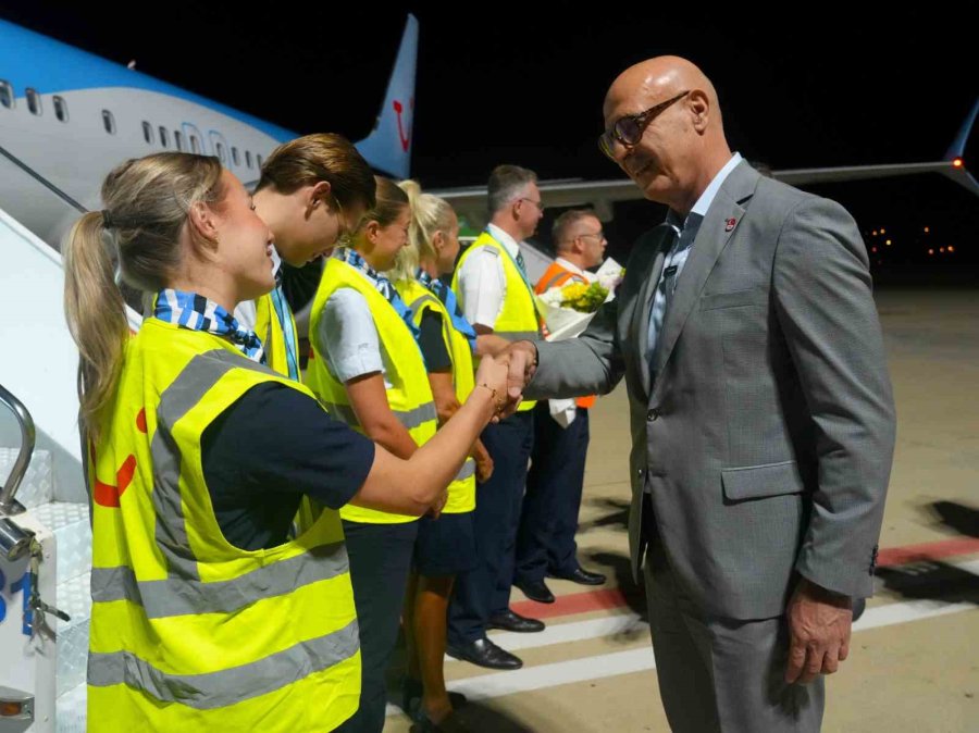 Amsterdam’dan Gazipaşa-alanya Havalimanı’na İlk Uçuş Gerçekleştirildi