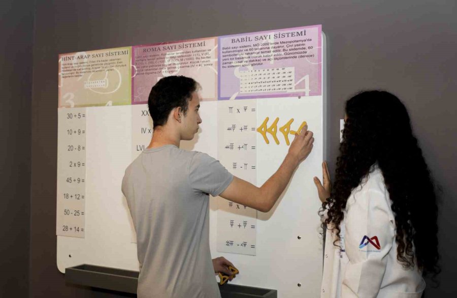 Mersin’de ’aratos Matematik Evi’ne Yoğun İlgi
