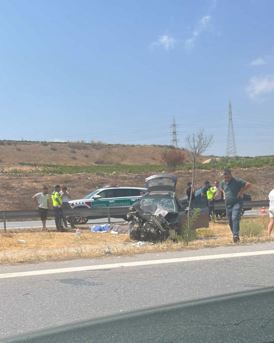 Mersin’de Trafik Kazası: 1 Ölü, 3 Yaralı
