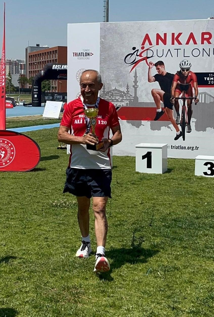 Ali Bıdı, Ankara Duatlonu’nda Çifte Başarı