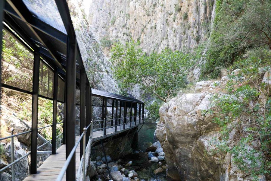 Sapadere Kanyonu Yeniden Ziyarete Açıldı