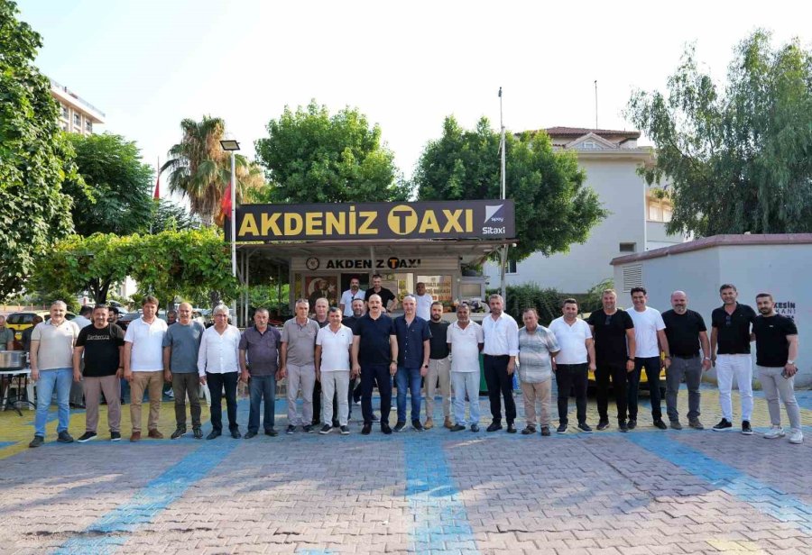 Başkan Kotan Taksici Esnafına Konuk Oldu