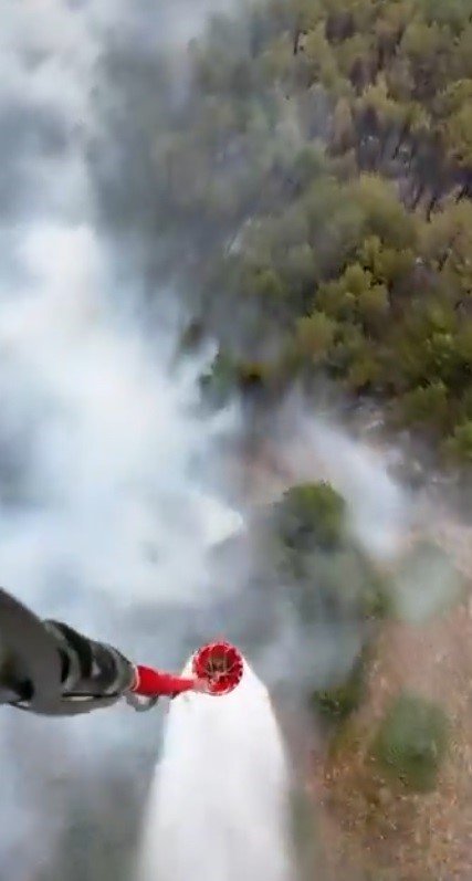 Konya’daki Orman Yangınına Müdahale Sürüyor