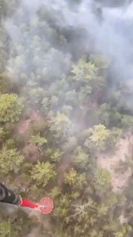 Konya’daki Orman Yangınına Müdahale Sürüyor