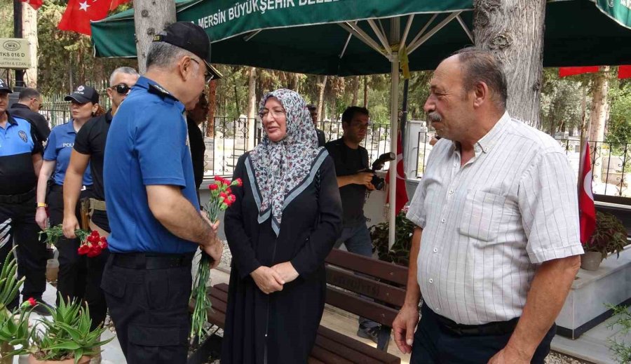15 Temmuz Şehitleri Mersin’de Anıldı