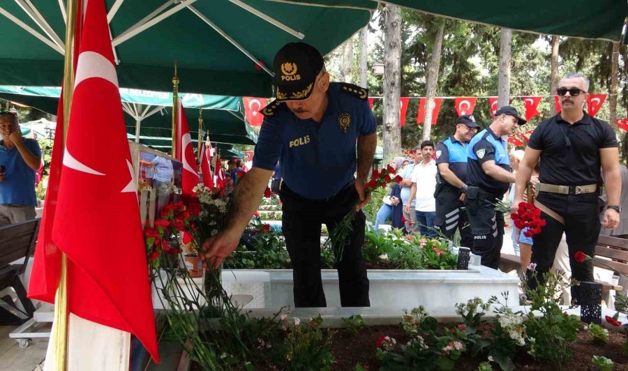 15 Temmuz Şehitleri Mersin’de Anıldı