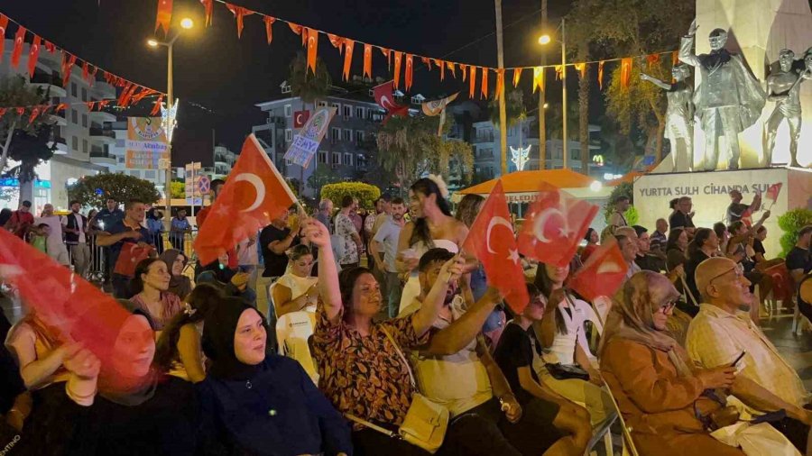 Alanya’da 15 Temmuz Şehitleri Dualar İle Anıldı
