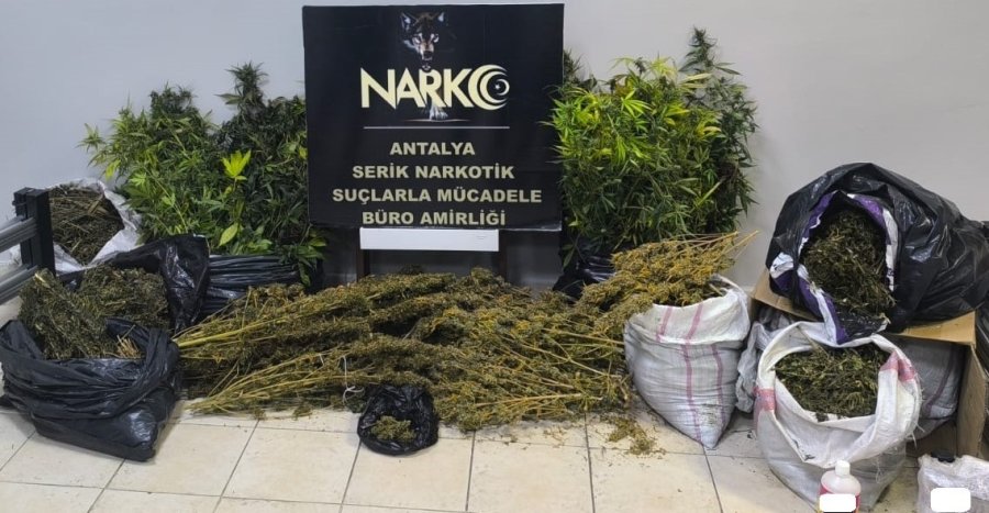 Antalya’da Uyuşturucu Operasyonlarında 1 Haftada 27 Şüpheli Tutuklandı