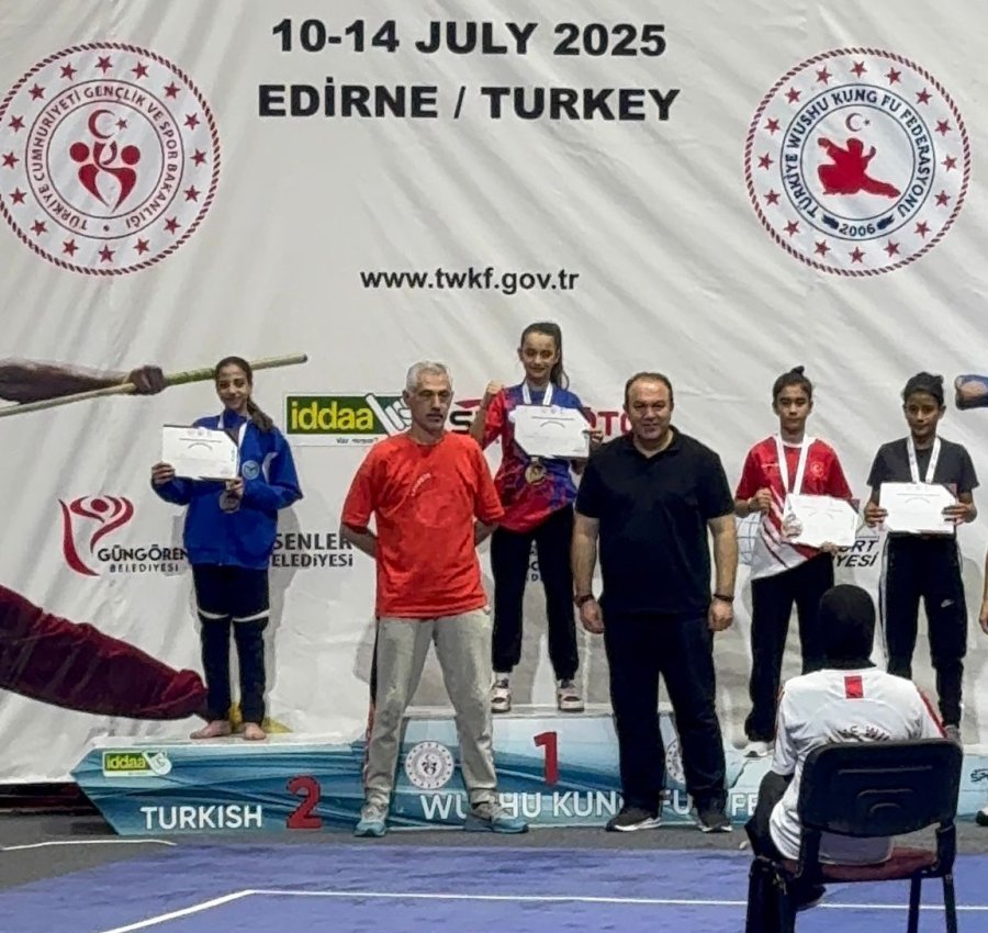 Meramlı Sporcular Wushu Balkan Şampiyonası’ndan Madalyalarla Döndü