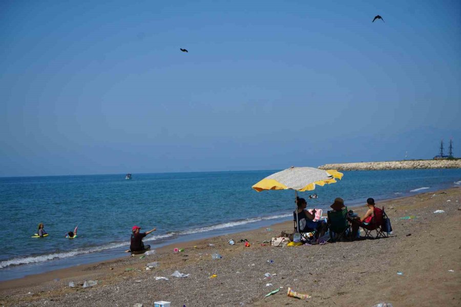 Çardaklardan Arındırılıp Özgürleştirilen Kumköy Sahili Şimdi De Çöplerle Boğuşuyor