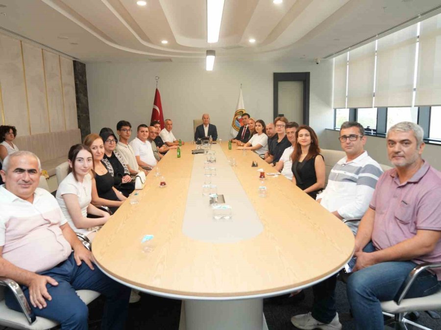 Alanya’nın Gurur Tablolarından Özçelik’e Ziyaret