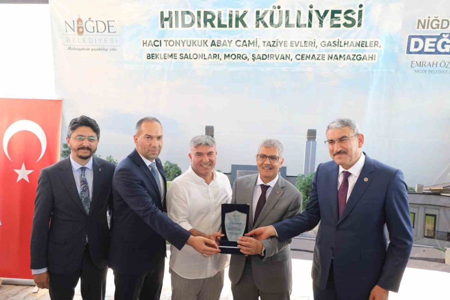 Niğde’de Hıdırlık Külliyesi’nin Temeli Atıldı