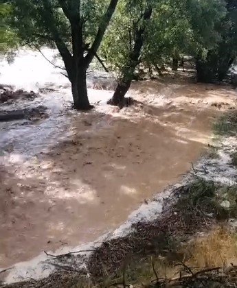Mersin’de Sağanak Yağış Sele Neden Oldu