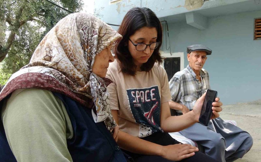 Zübeyde Nine, Köyünden Doktora Görüntülü Ulaşıp Muayene Oldu