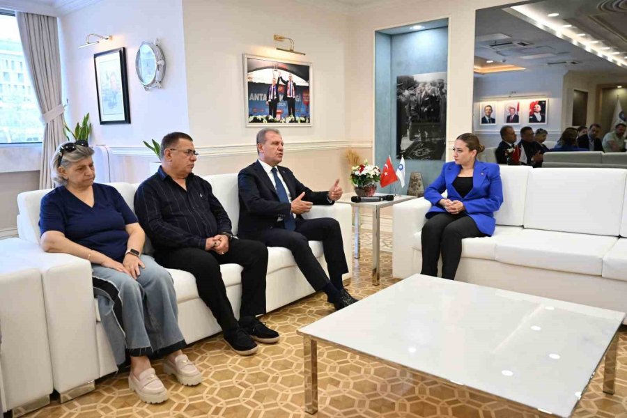 Tbb Başkan Vekili Vahap Seçer, Muhittin Böcek’i Ziyaret Etti