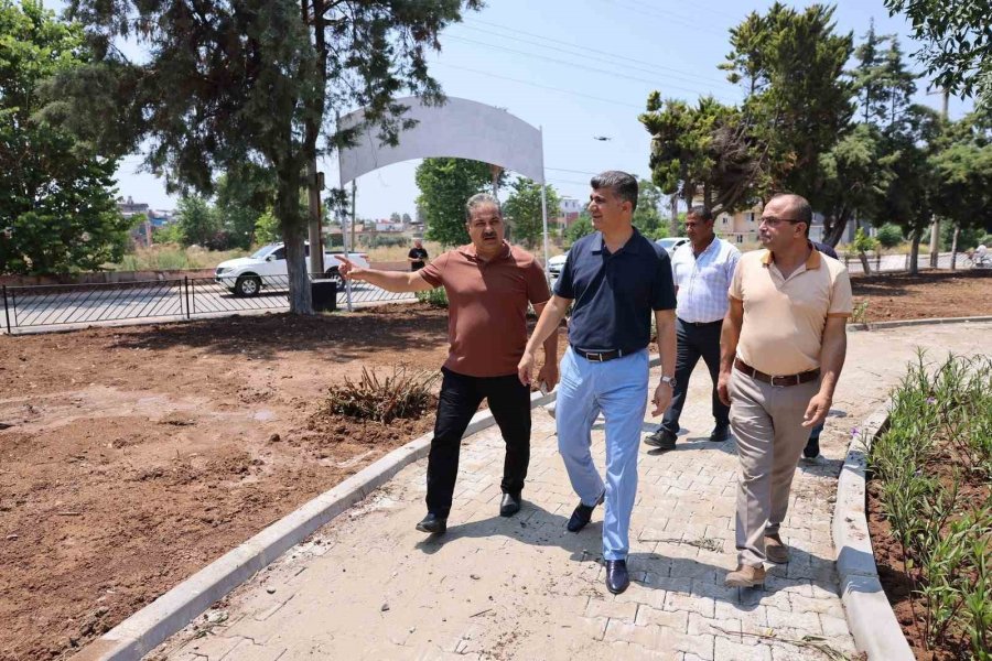 Karaduvar 1 Mayıs Parkı Yeniden Yeşerdi