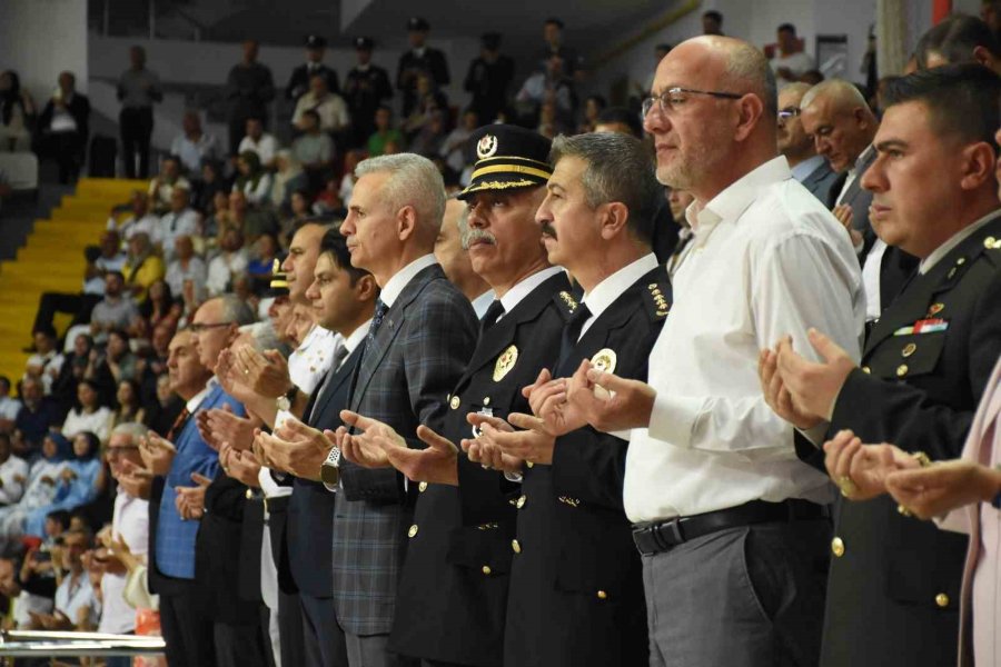 Karaman Pomem’de 228 Polis Adayı Mezun Oldu