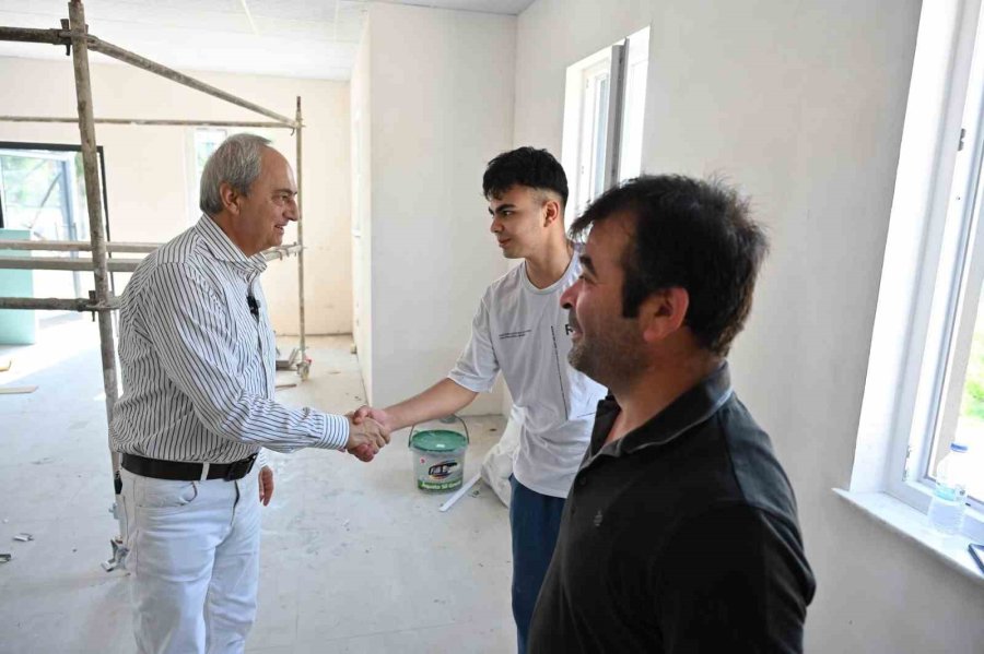 Kepez’de İnşası Süren 112 Acil Sağlık Hizmetleri İstasyonu, Yakında Hizmete Girecek