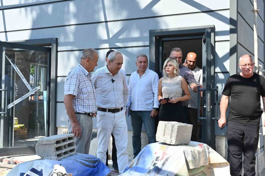 Kepez’de İnşası Süren 112 Acil Sağlık Hizmetleri İstasyonu, Yakında Hizmete Girecek