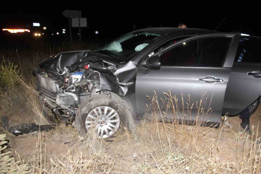 Konya’da İki Otomobil Çarpıştı: 6 Yaralı