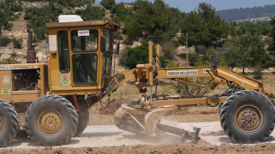 Tarsus Belediyesi Kahraman Gülek’te Yol Ve Ulaşım Çalışmalarını Sürdürüyor