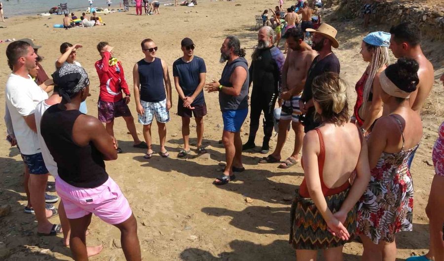 Kamp Kuruldu, Deniz Biyoçeşitliliği Dalışlarla İzlendi