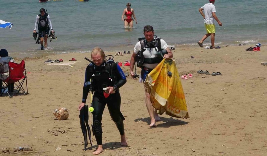 Kamp Kuruldu, Deniz Biyoçeşitliliği Dalışlarla İzlendi
