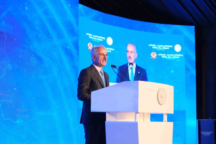 Antalya-alanya Arası 36 Dakikaya İniyor