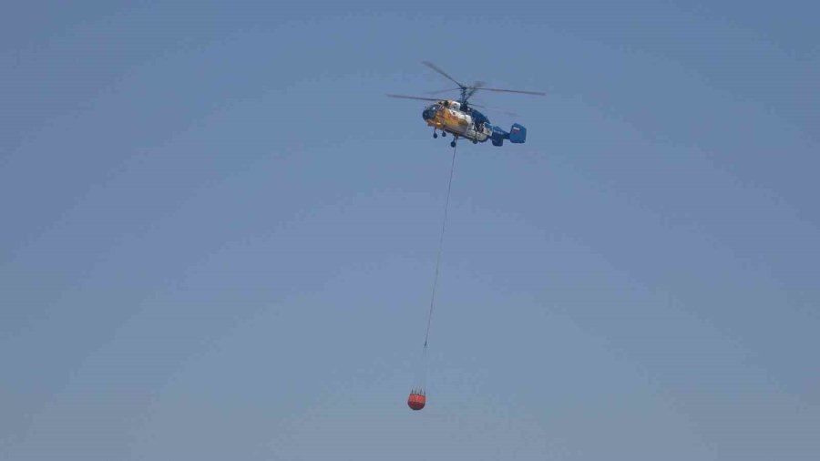 Alevler Bir Anda Evinin Yanına Geldi, Yaşlı Adam Kabusu Yaşadı