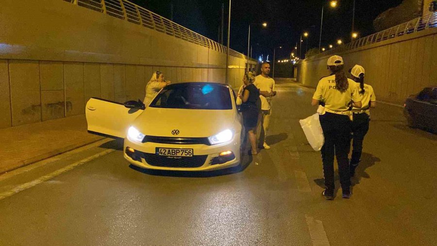 Polis Olacağını Söyledi, Alkollü Araç Sürmekten Ehliyetine 2. Kez El Konuldu