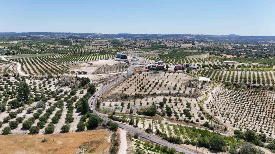 Gülnar’da 8 Kilometrelik Yol Yenilendi