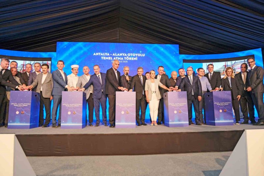 Antalya-alanya Arası 36 Dakikaya İniyor