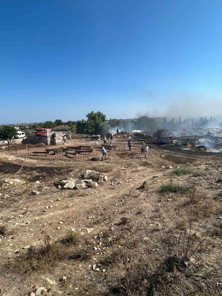 Antalya Büyükşehir Belediyesi İtfaiyesi Teyakkuzda