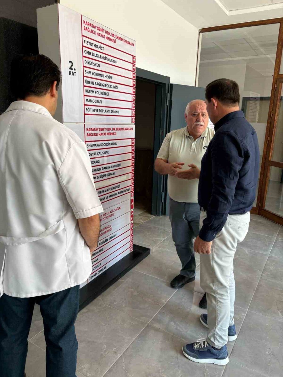 Başkan Kılca’dan Sağlık Merkezi Ve Esnaf Ziyareti