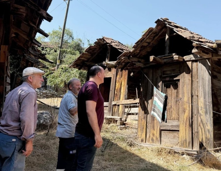 Başkan Kotan Tarihi Ambarları İnceledi