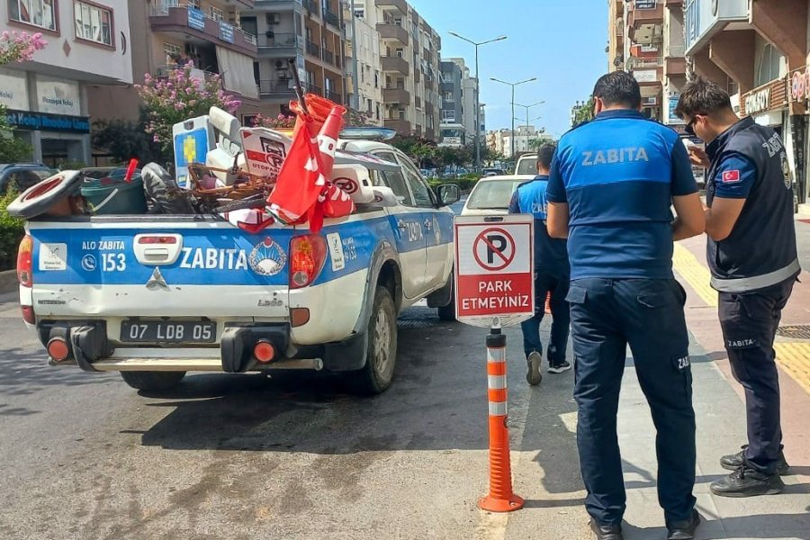 Manavgat Belediyesi, Kamu Alanlarını İşgal Eden Uygulamalara Karşı Denetimlerini Sürdürüyor