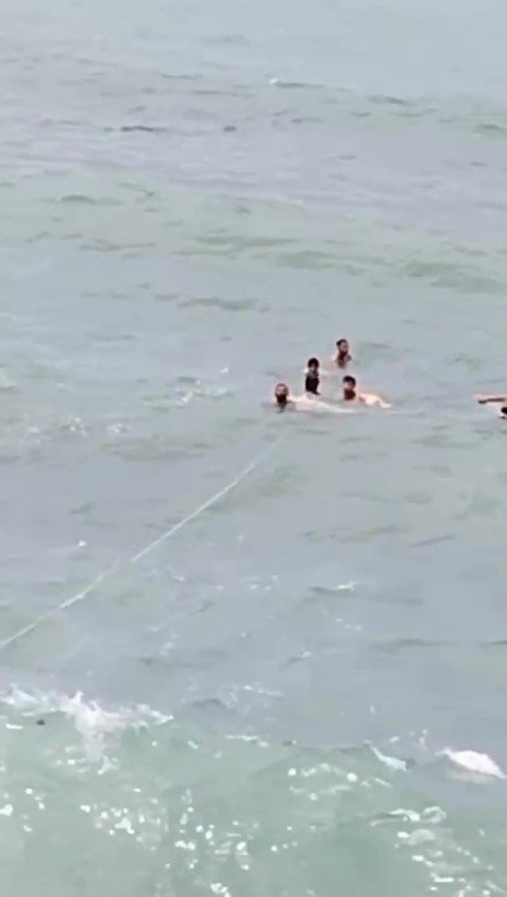 Boğulma Tehlikesi Geçiren Genç İçin Seferber Oldular