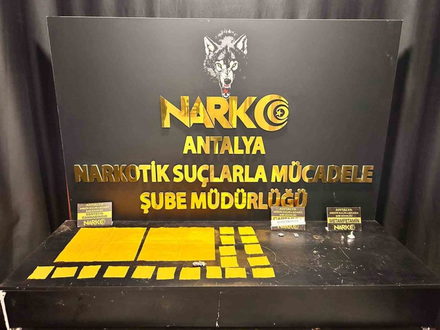 Antalya’da Son 1 Haftada Uyuşturucu Operasyonlarında 22 Kişi Tutuklandı