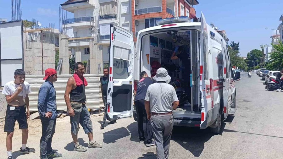 Manavgat’ta İş Kazası: 2 Yaralı