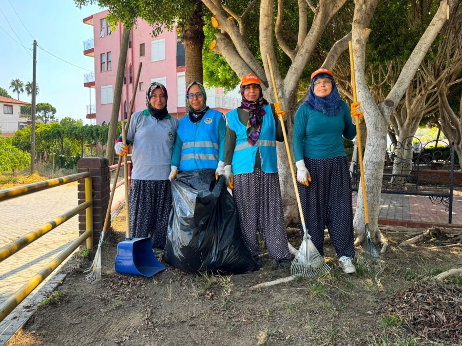 Alanya Belediyesi’nde Kadınlar Sahada