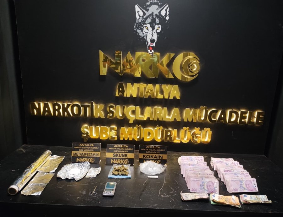 Antalya’da Zehir Tacirlerine Büyük Darbe