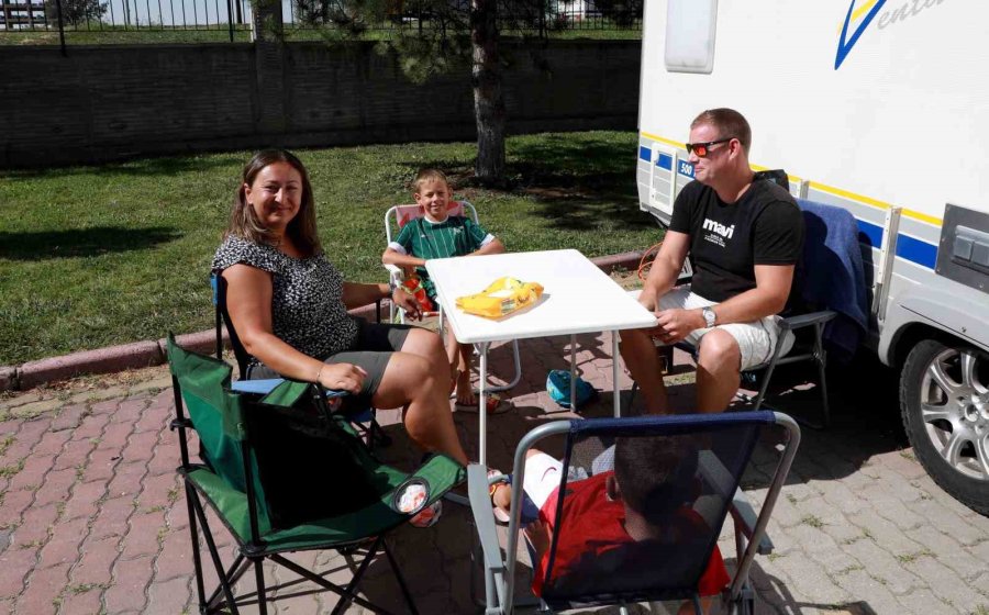 Şehrin Merkezinde Karavan Konforu