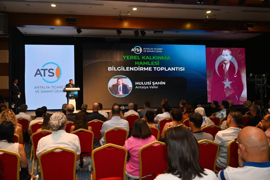 Antalya’da ’yerel Kalkınma Hamlesi’ Tanıtıldı, Yeni Teşvik Modeli Anlatıldı