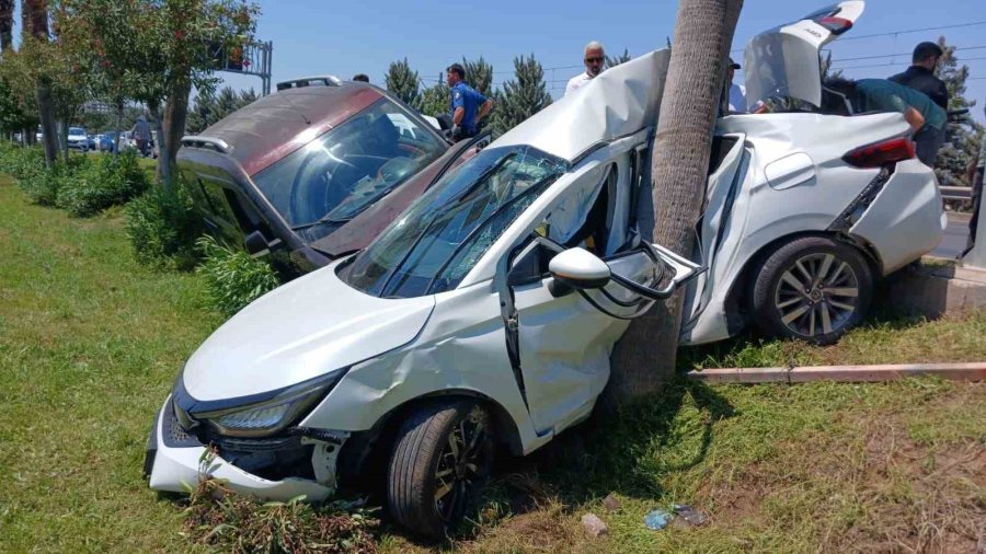 Polis Memurlarının Yaralandığı Feci Kazanın Görüntüleri Ortaya Çıktı