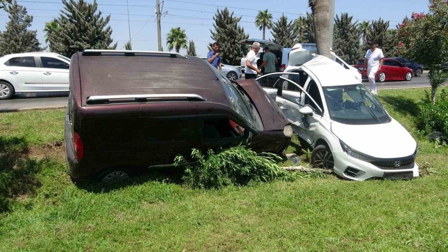 Polis Memurlarının Yaralandığı Feci Kazanın Görüntüleri Ortaya Çıktı