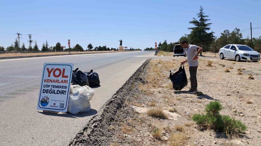 Kendini Doğaya Adayan Akademisyen 6 Yılda 10 Bin Poşet Çöp Topladı