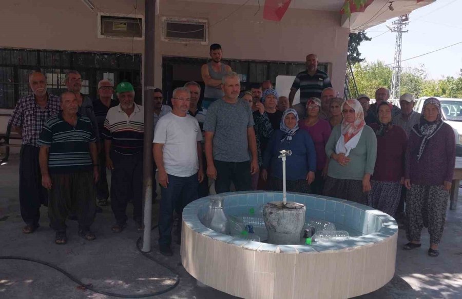 Mersin Mut’un Kırsal Mahalleleri Su Sorununa Çözüm İstedi