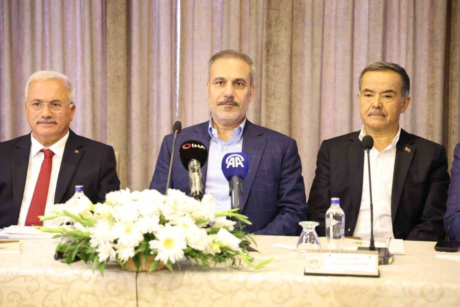 Dışişleri Bakanı Fidan: "hedefimiz, Bölgemizdeki Çatışmaların Biran Önce Durması"